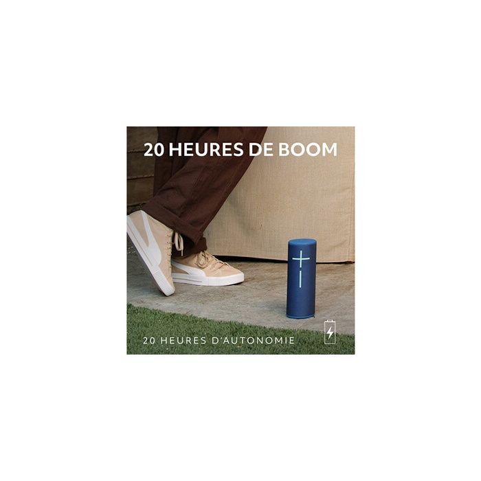 Enceinte sans fil Ultimate Ears MEGABOOM 4, enceinte Bluetooth portable etanche avec un son puissant a 360 degres - Lilas