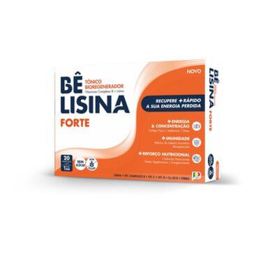Belisina Strong bioregeneruojantis tonikas 20 ampulių 20 ampulių