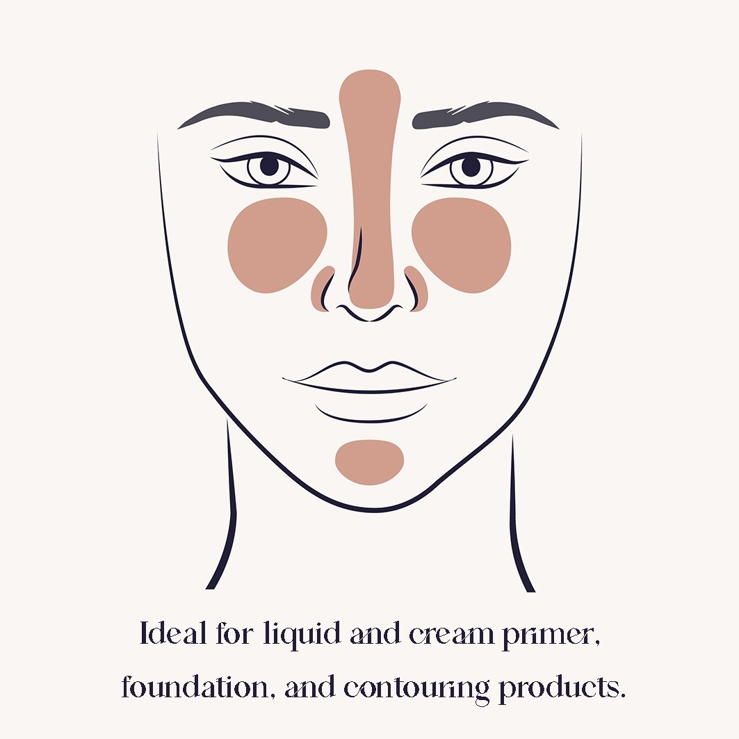 ZOEVA Concealer Brush 110 Primer & Touch-Up - 1 stuk