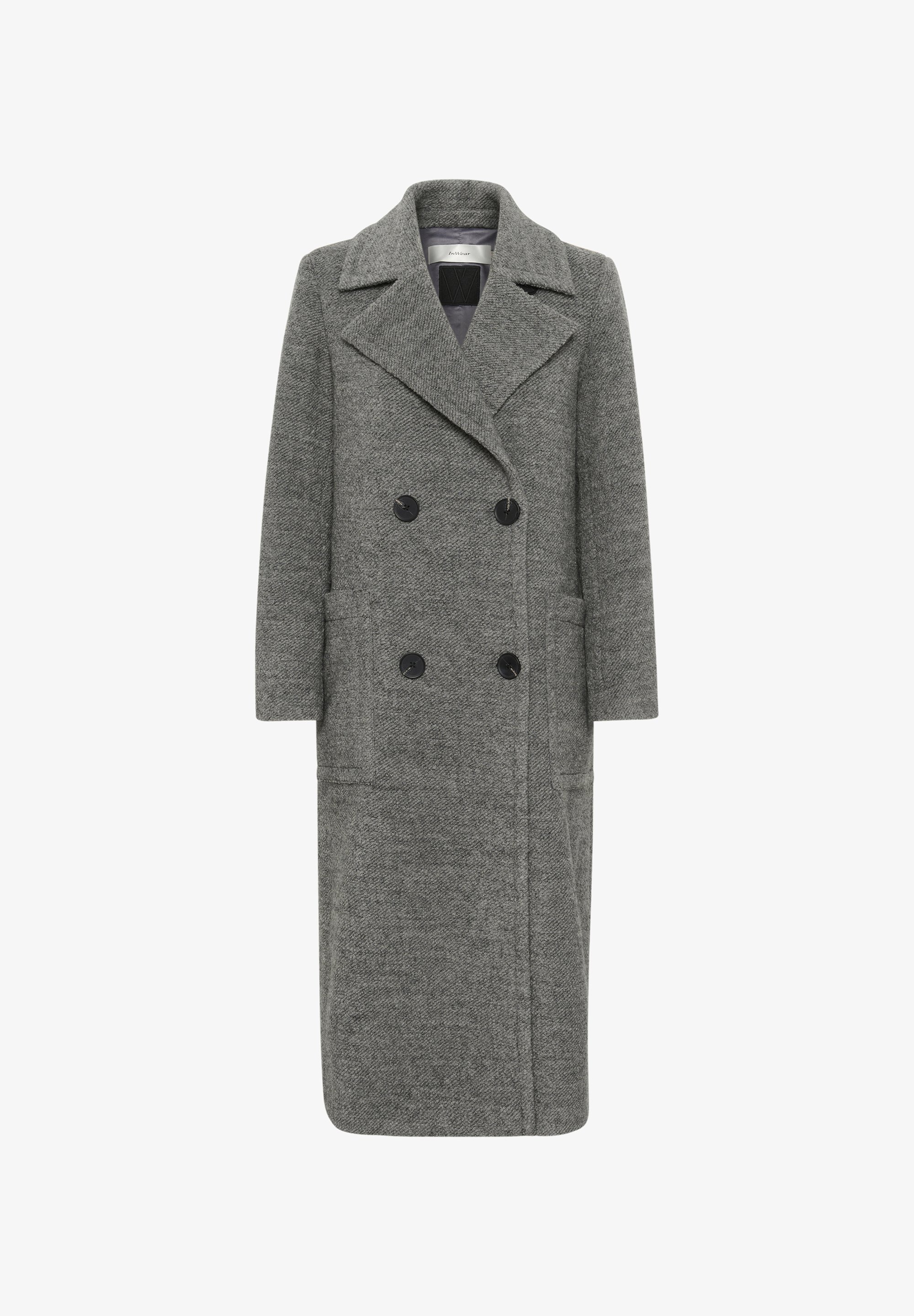 InWear YUM - Klassieke jas - graniet melange