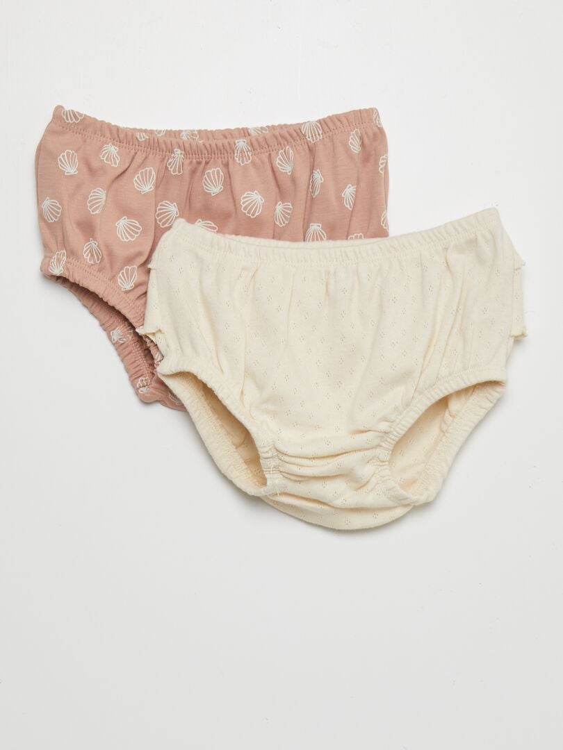 Set van 2 korte broeken - ROZE