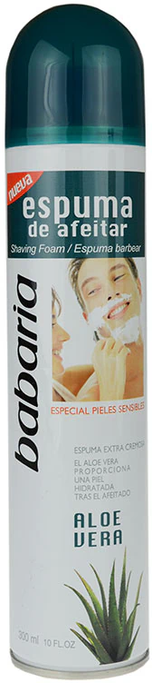 Pena na holenie Babaria Aloe Vera s aloe verou