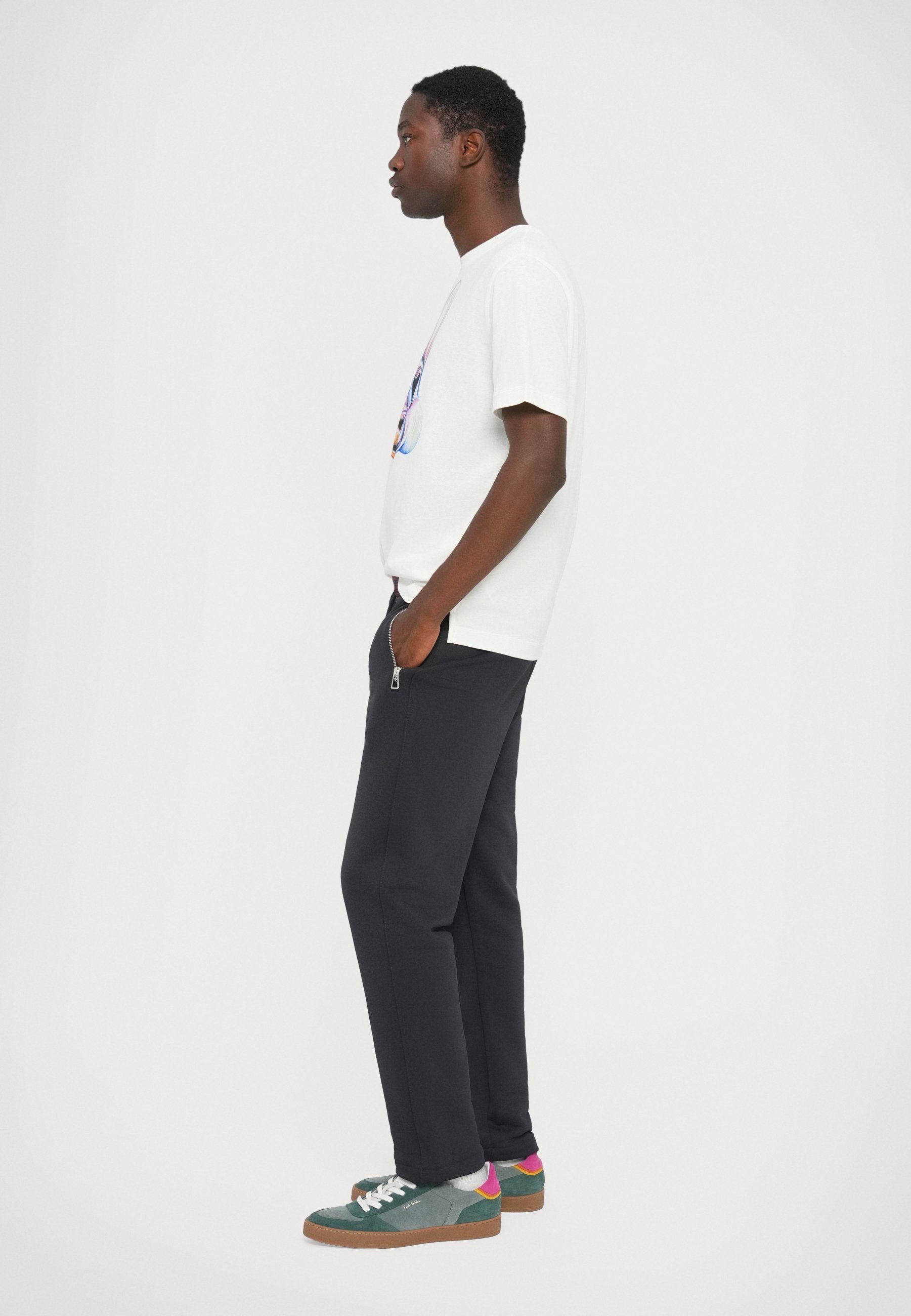 PS Paul Smith HEREN KONIJN - T-shirt met print - wit