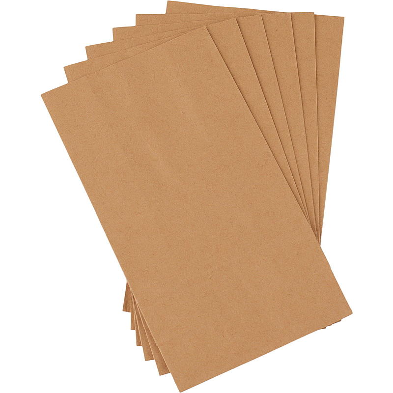 Hem Papperspåsar 6 st. 20x11 cm kraftpapper