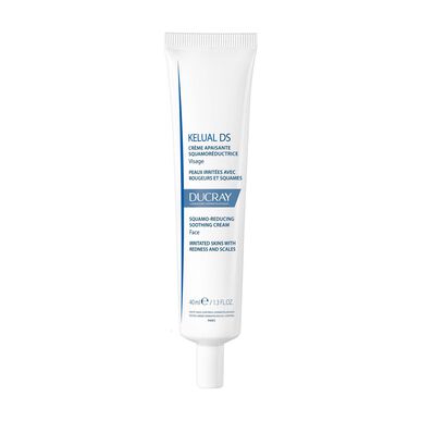 Ducray Kelual DS Squamo-Reducing Soothing Cream Ansiktskrem for å redusere flassende og rød hud 40 ml 40 ml
