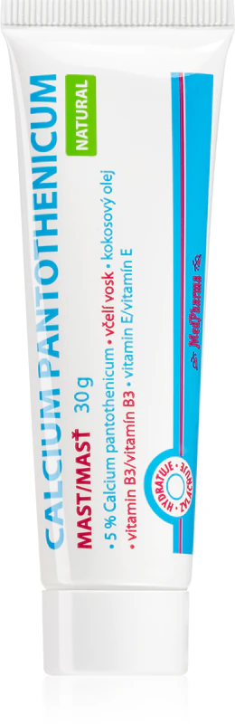 Pomada regeneradora da pele MedPharma Calcium Pantothenicum NATURAL