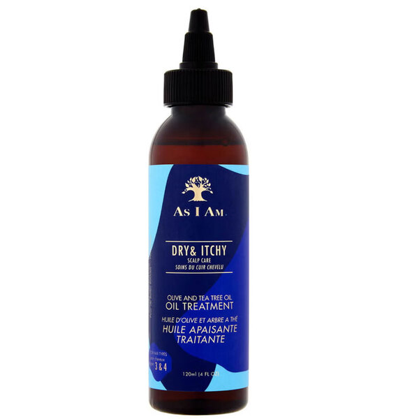 Poiché ho la forfora secca e pruriginosa, ho bisogno di un trattamento a base di olio d'oliva e tea tree.