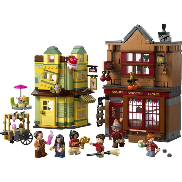 LEGO Harry Potter 76452 Kakovostna trgovina s quidditch tehniko in sladoledarna