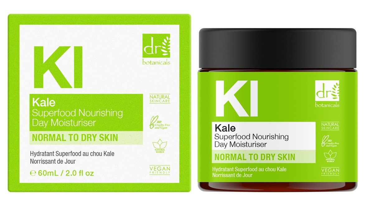„SuperFood Kale“ dieninis drėkiklis Veido drėkikliai iš vaistinės