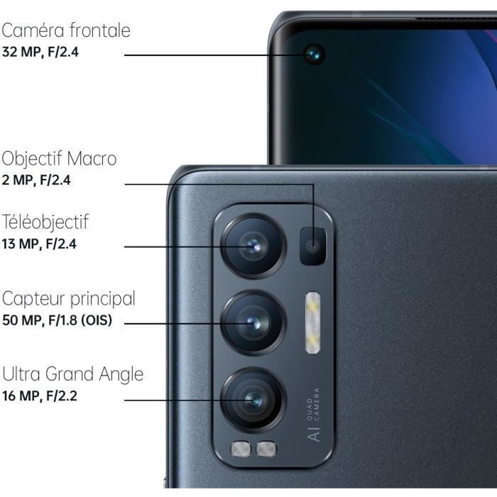 OPPO Find X3 Neo 5G 256GB Negro