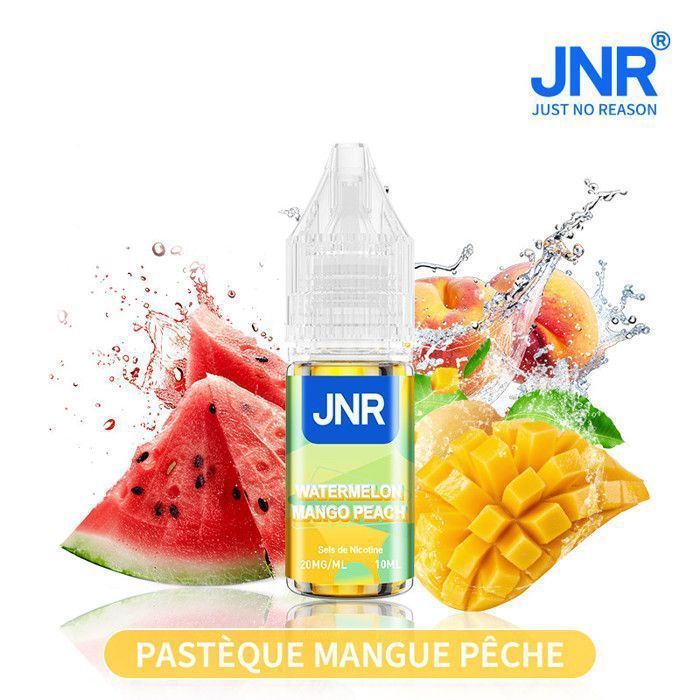 JNR – Wassermelone-Mango-Pfirsich-Set, 28.000 Züge – 2 x 10 ml – Falcon-X