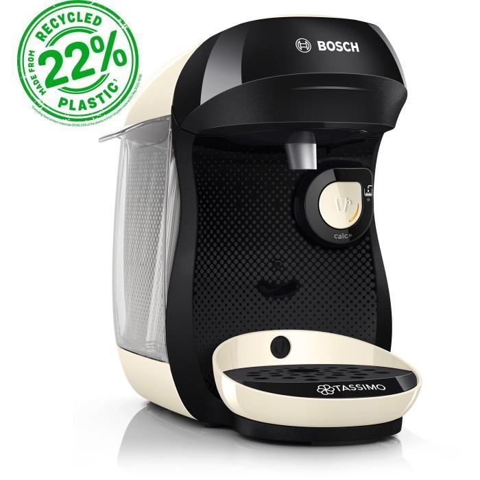 Multi-beverage coffee machine - BOSCH - TASSIMO - T10 Happy Vanilla - 1400 W