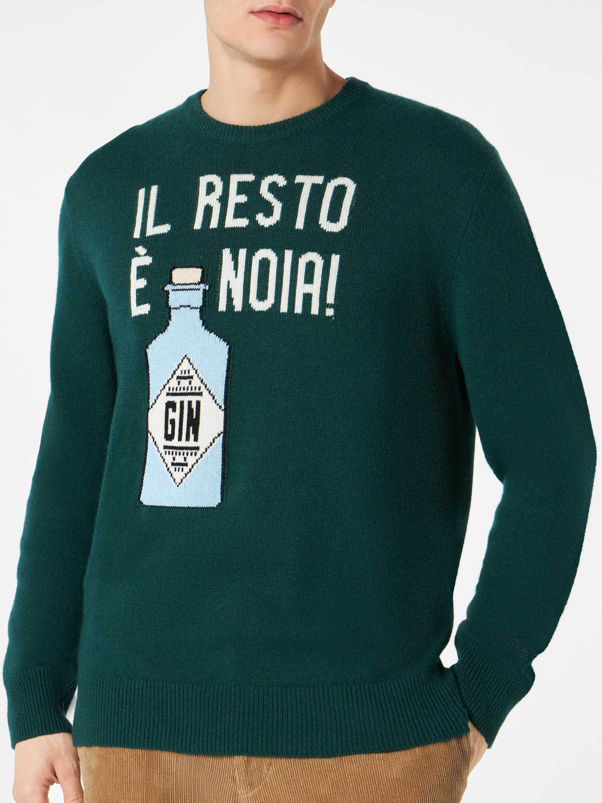 Pull pour homme avec imprimé « Le reste, c'est l'ennui »