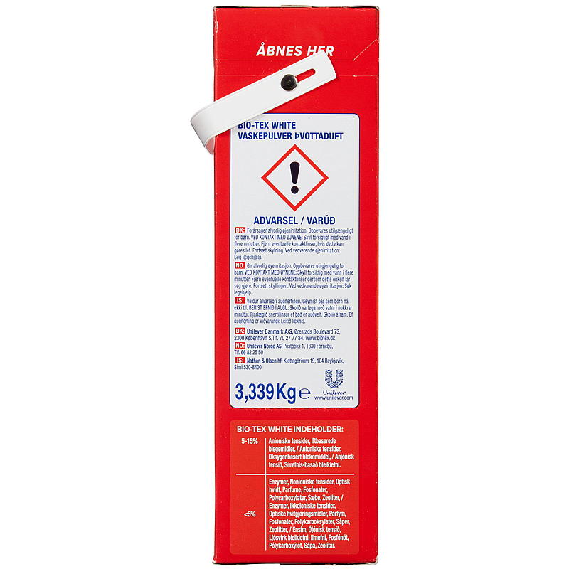 Bio Tex Bio Tex 3,34 kg, bianco