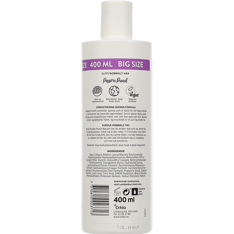Sunsilk Balsam 400 ml Passion Punch Sunsilk