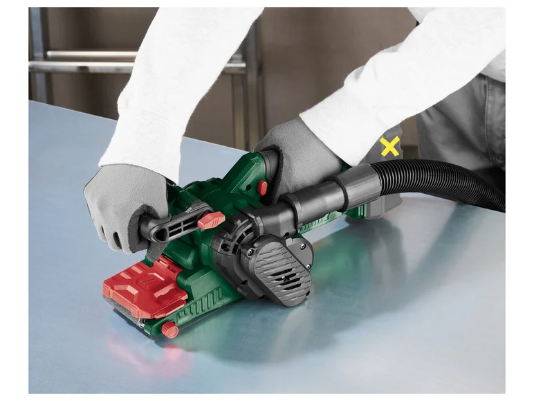 Perfurador de banda sem fio PARKSIDE® PBSDA 20-Li A1, 20 V