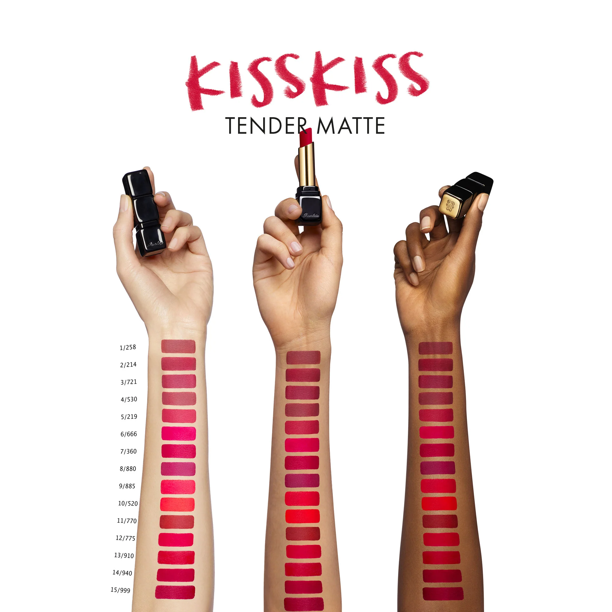 Labbra KissKiss Tender Matte - Rossetto mat, Rossetto