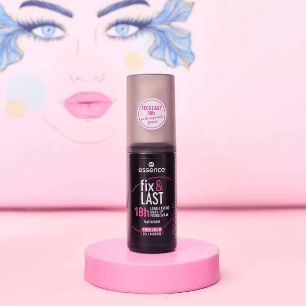 Essence Fix & Last 18H Long-lasting Make-Up Fixing Spray<br>50ml