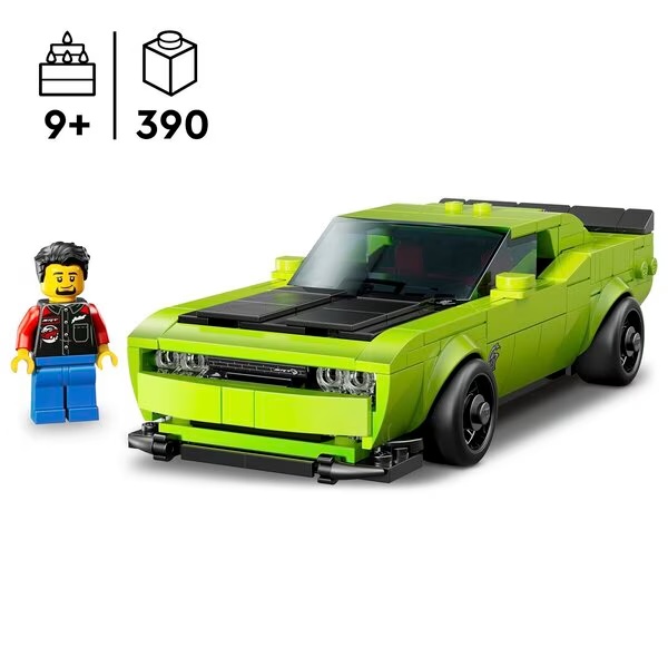 LEGO Speed Champions 77237 Športni avtomobil Dodge Challenger SRT Hellcat