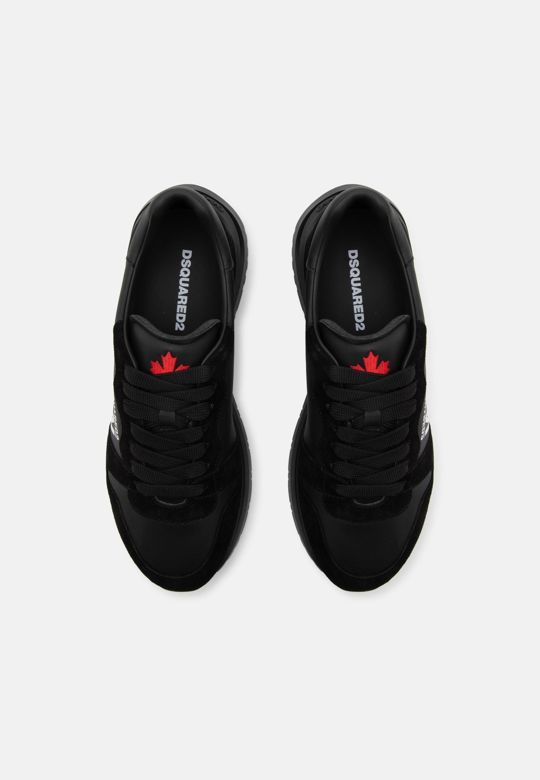 DSQUARED2 ICON Trainer – Nero/Rosso