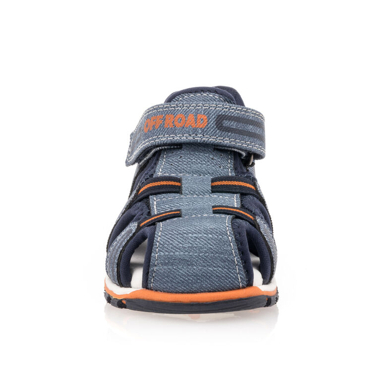Sandalias azules para niño / Zapatos de punta abierta