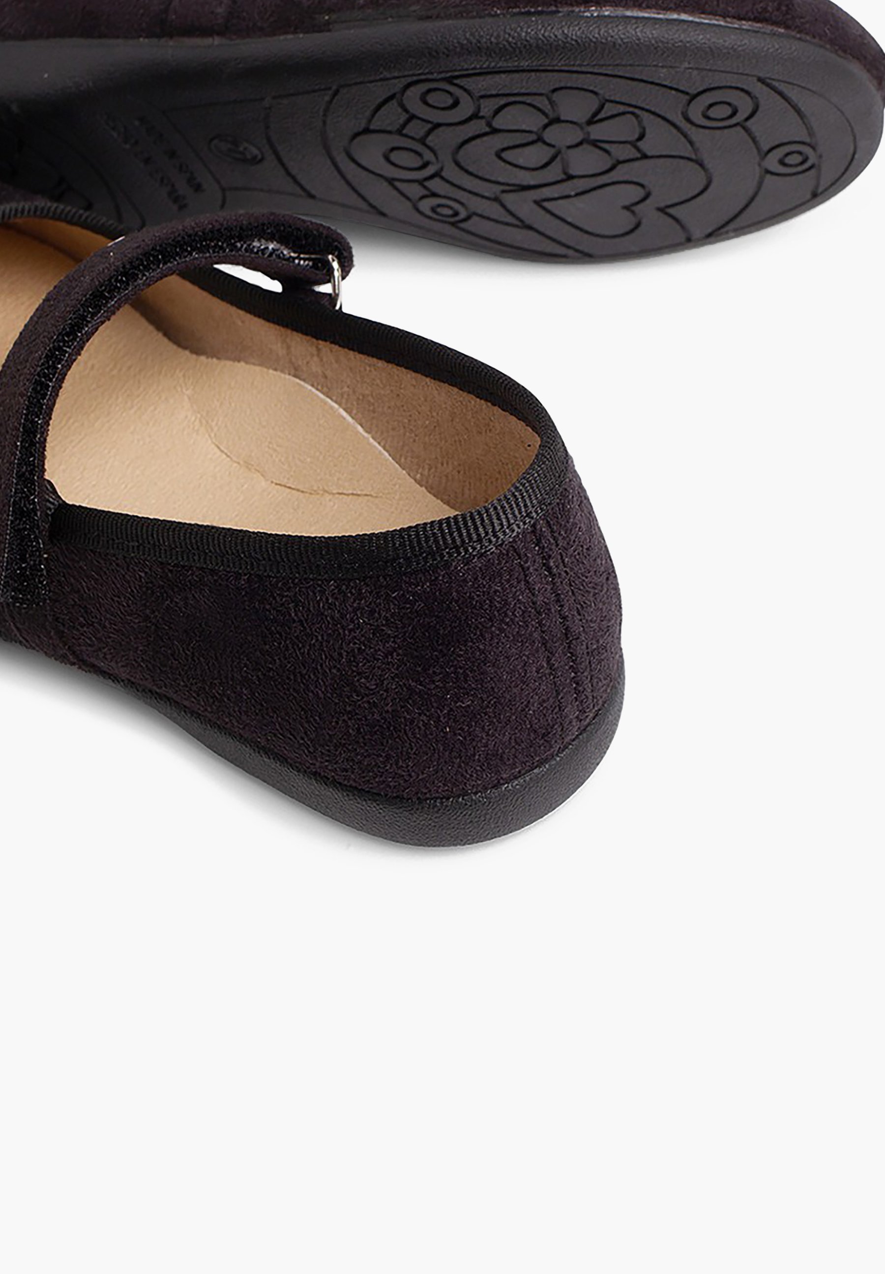 Pisamonas babyschoenen - zwart