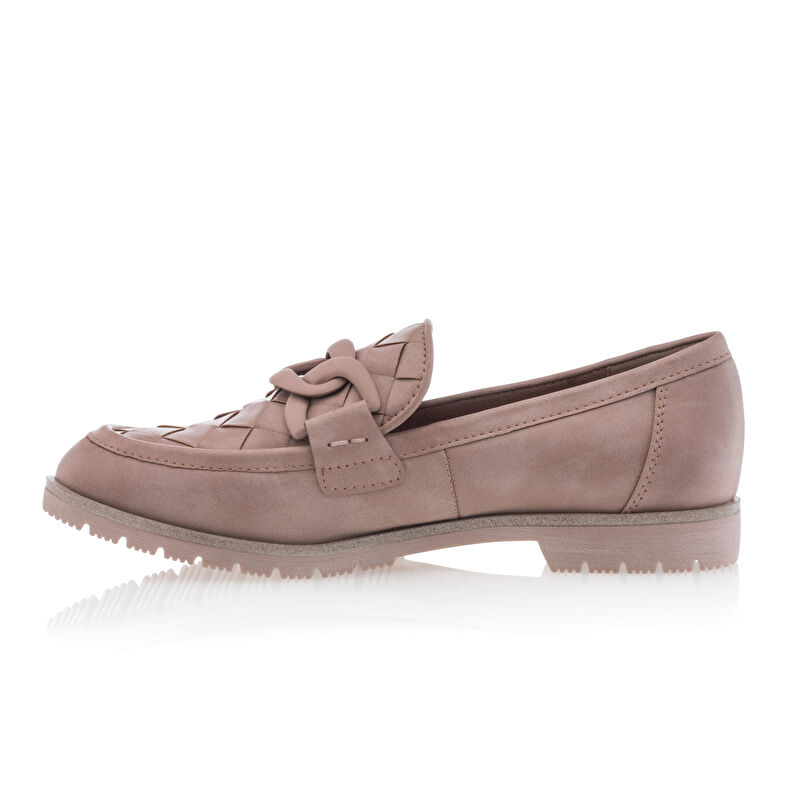 Rosa Damen-Loafer/Bootsschuhe