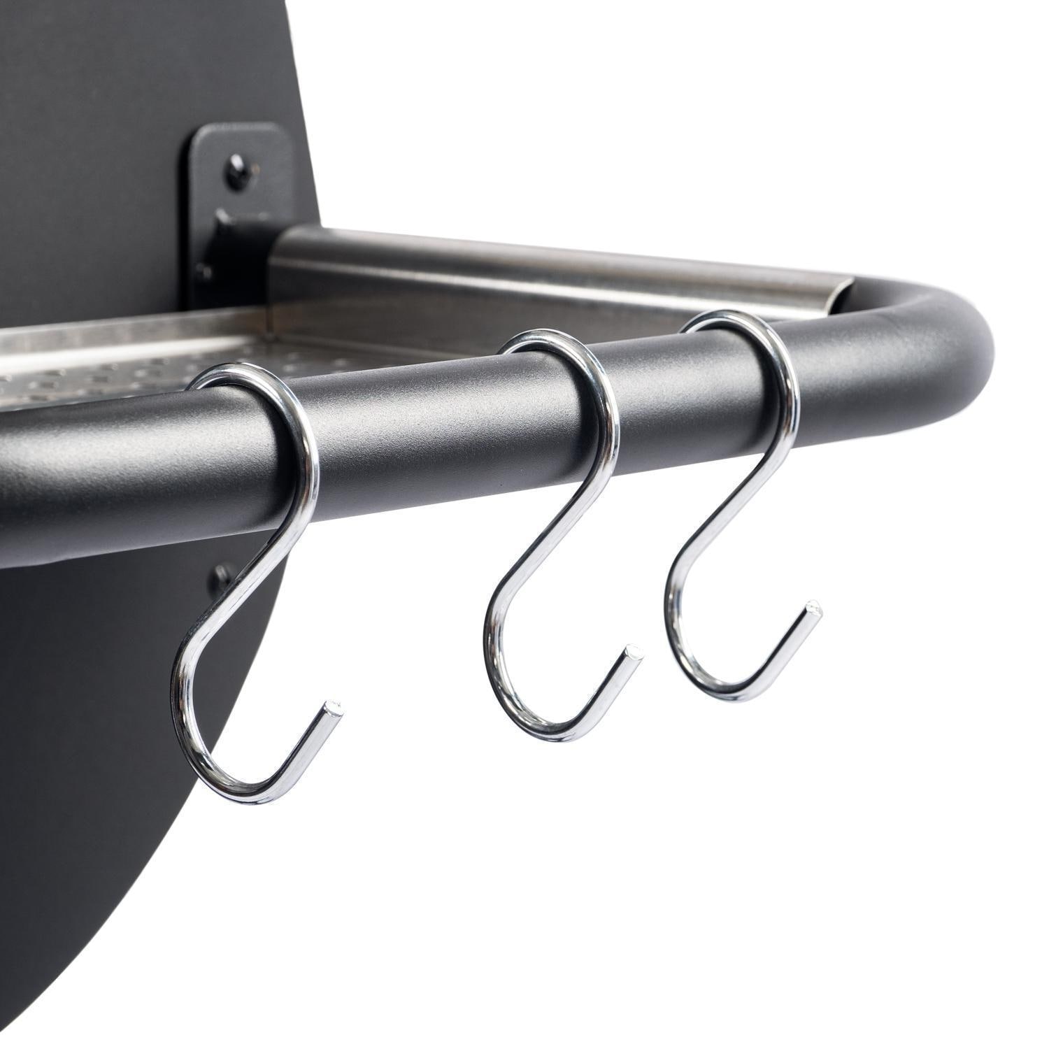 Victory 35-Zoll-Holzpelletgrill mit Frontablage, 29-Pfund-Pelletbehälter, 16-Gauge-Stahlfass und Wagen – BBQPG