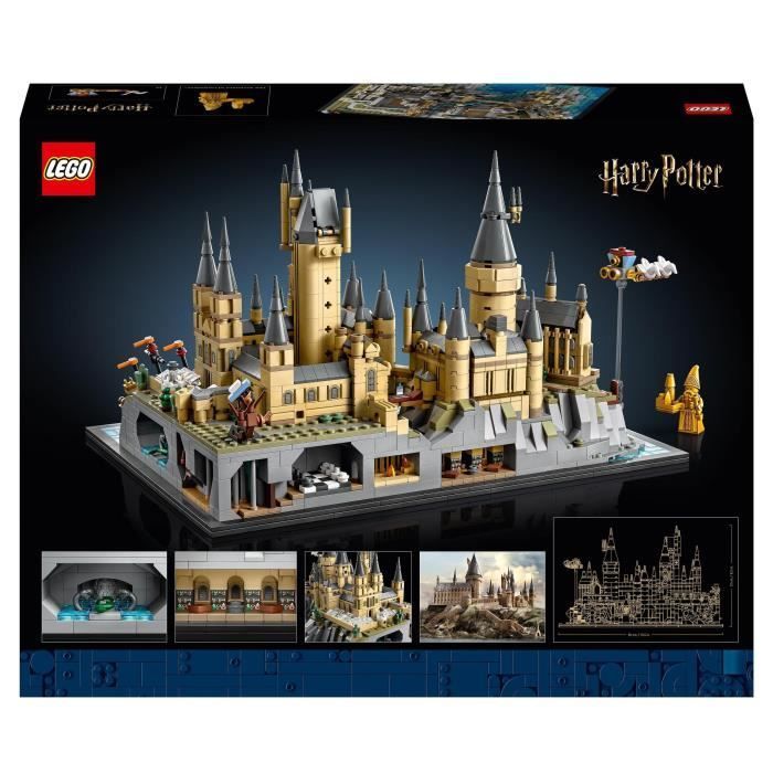 LEGO® Harry Potter 76419 Le Château et le Domaine de Poudlard, Maquette à Construire pour Adultes, Incluant les Lieux Iconiques