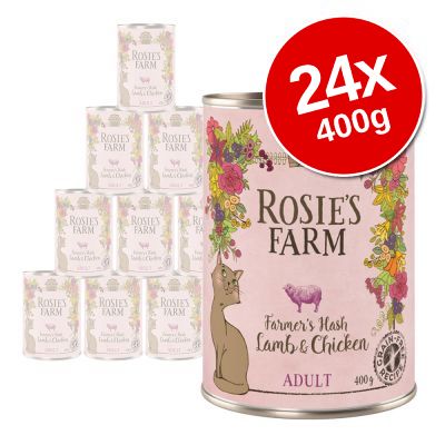 Pachet Economic Rosie's Farm pentru Adulți, 24 de cutii x 400g