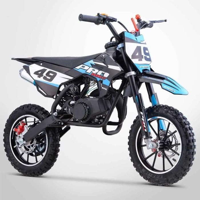 Pocket Cross PROBIKE 49/50cc Mini Bike voor kinderen / Editie 2025 / Blauw