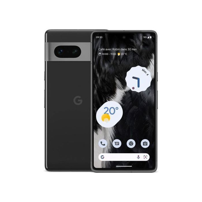 Google Pixel 7 128GB Negro Obsidiana - Versión para EE. UU. - Compatible con la red francesa