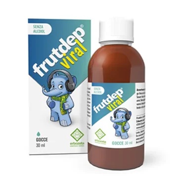 ERBOZETA Erbozeta Frutdep Viral Drops Kinderen 30 ml Voedingssupplement met propolis