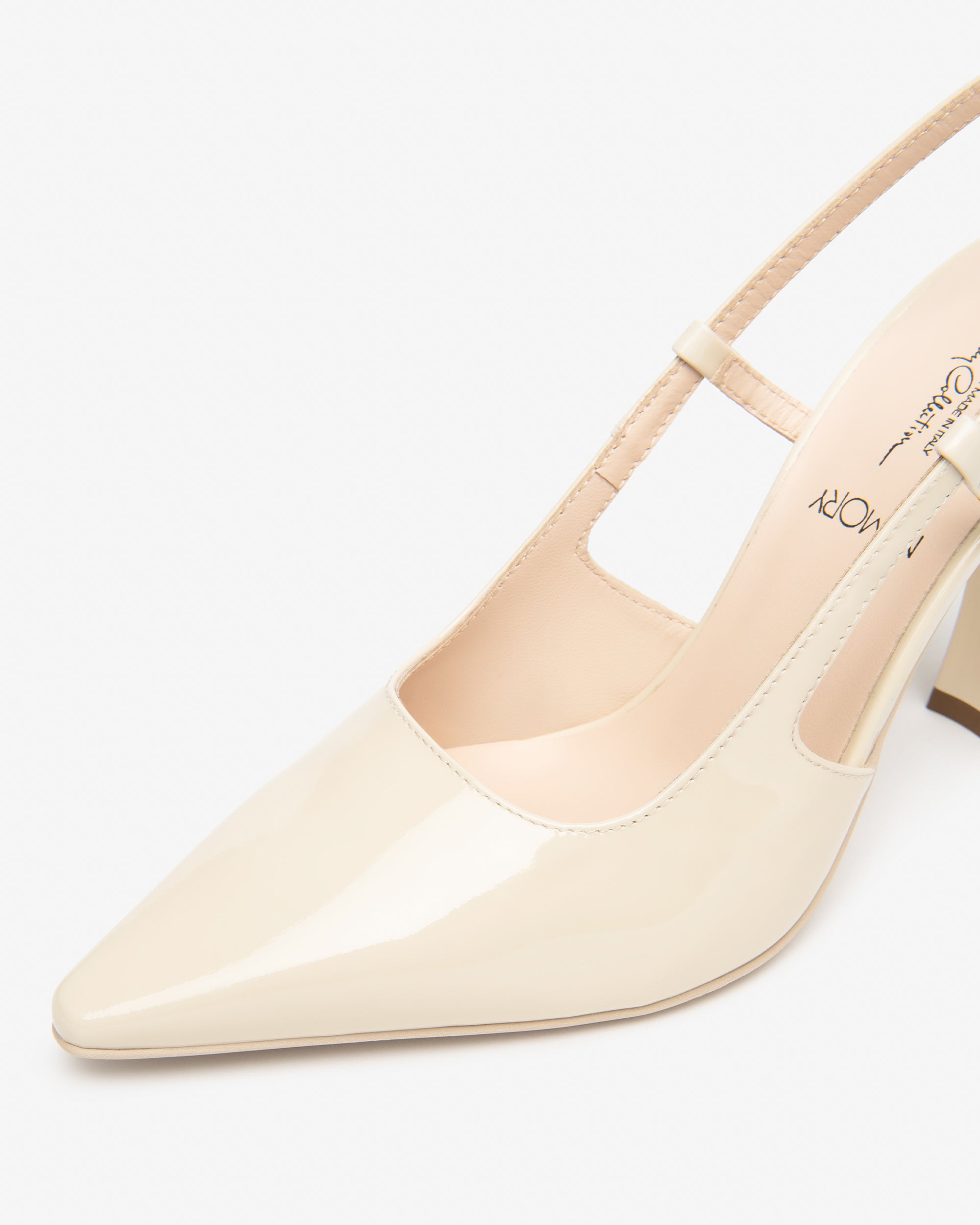 Damen-Slingback aus Leder