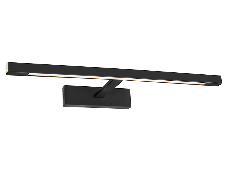 Kinkiet łazienkowy Neptunus LED metalowy czarny