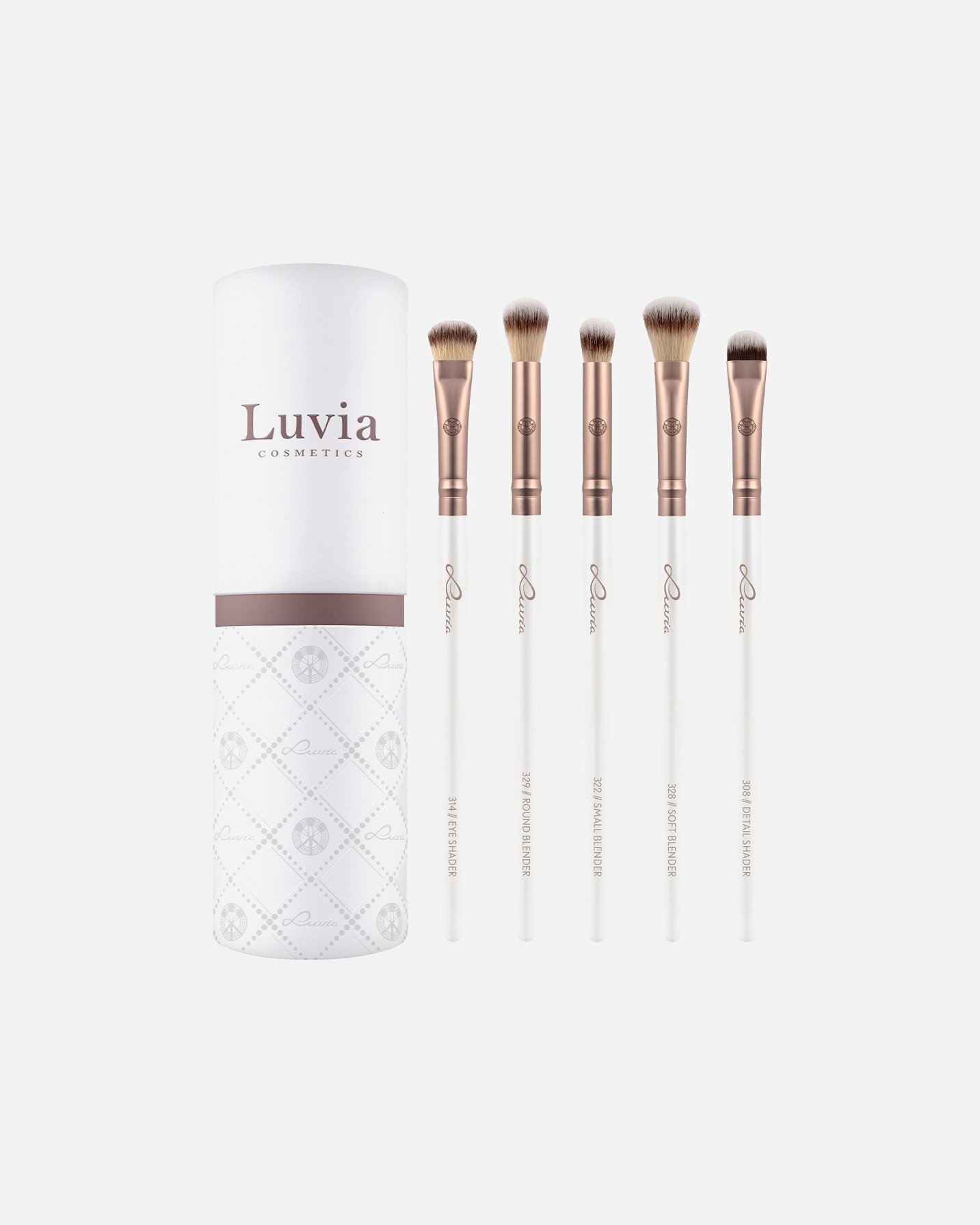 „Luvia Prime Vegan Essential“ paakių šepetėlių rinkinys – 1 vnt.
