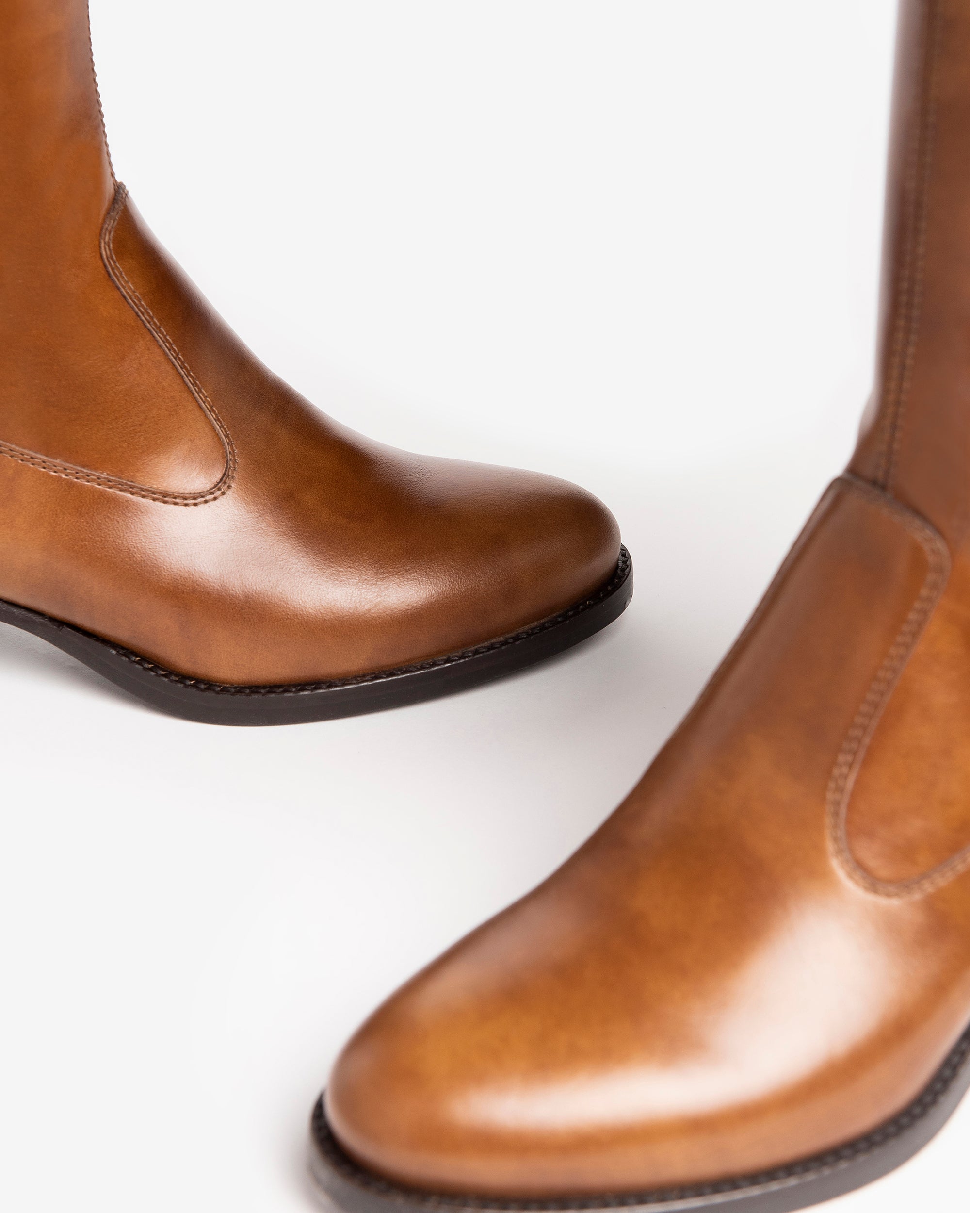  Damen-Lederstiefel