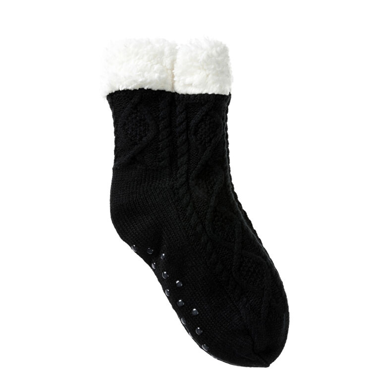 Calcetines y medias negras para mujer