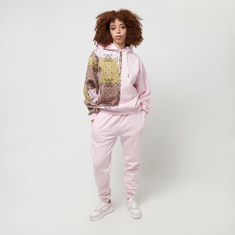 Small Signature Block Paisley oversized hoodie