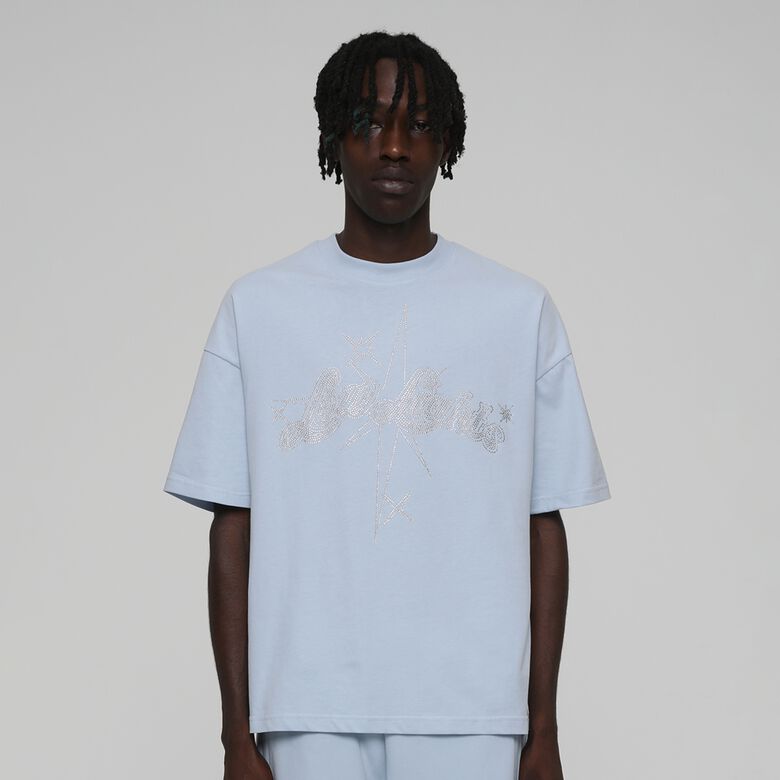 Stargaze T-shirt met strasssteentjes