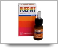 AGIPS FARMACEUTICI Puervit Orale Druppels Multivitamine Supplement 12 ml