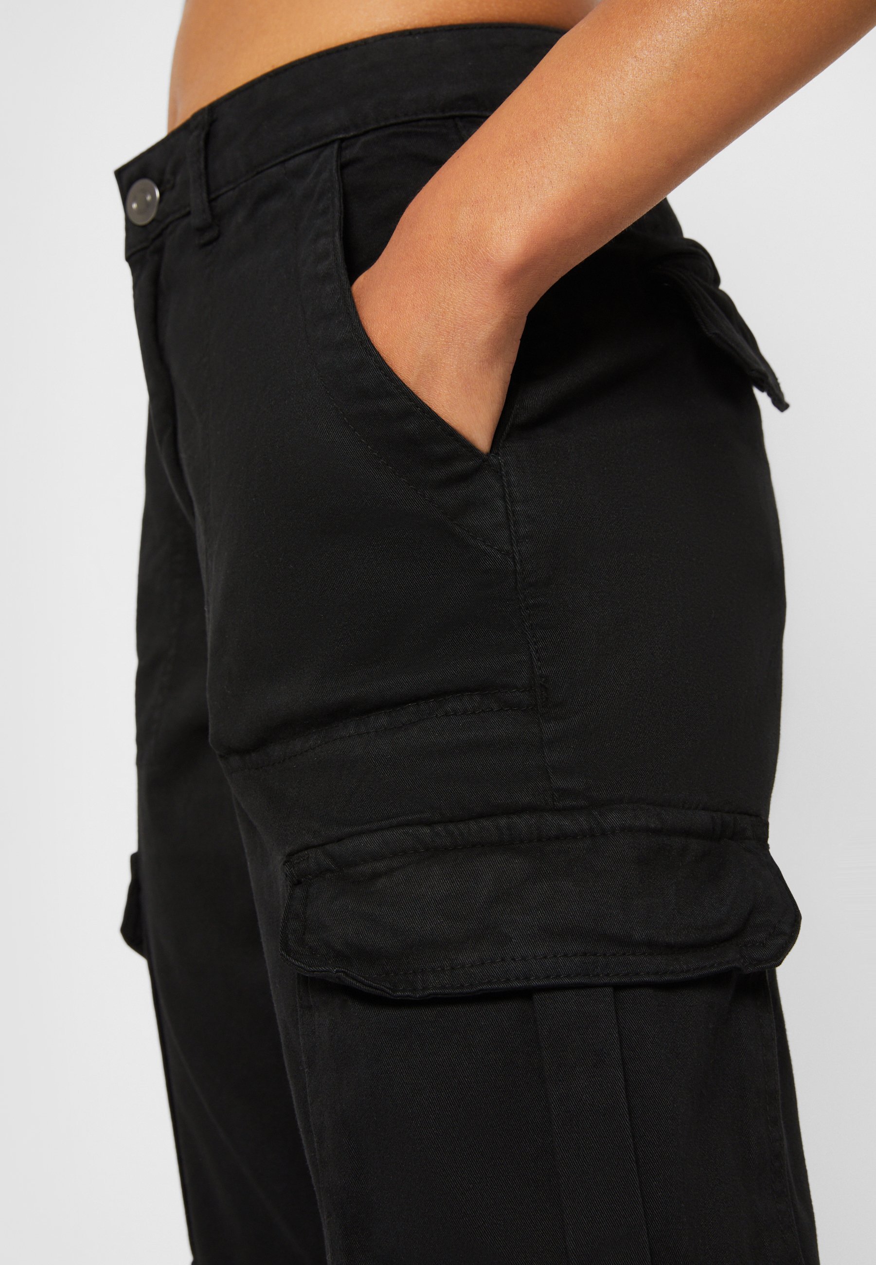 Urban Classics UTILITY - Spodnie cargo - czarne
