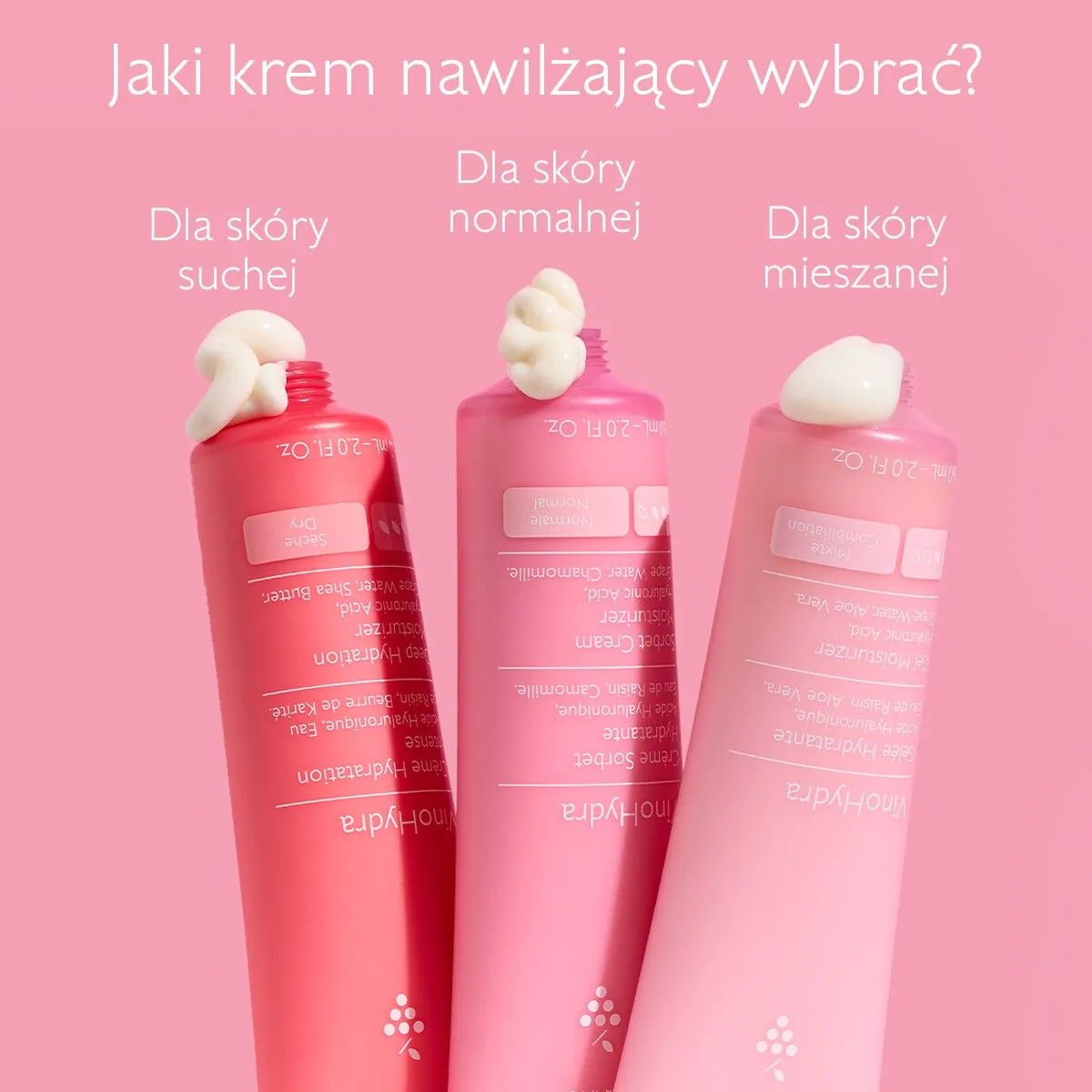 Caudalie VinoHydra Krem intensywne nawilżenie, 60 ml