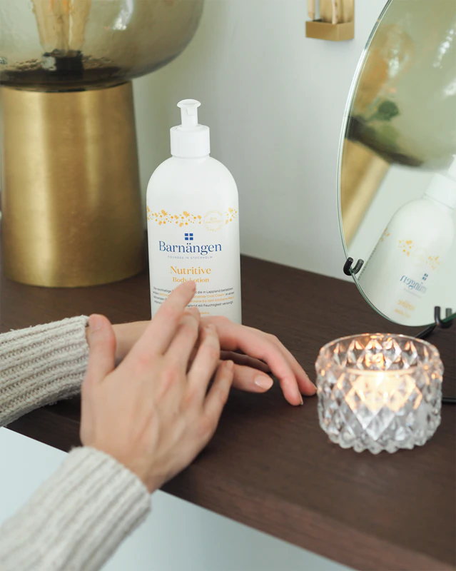 Barnängen voedende bodylotion voor de droge en zeer droge huid