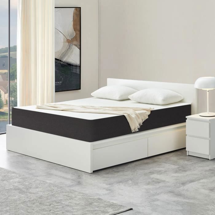 Colchón FRIXOVEL - Espuma viscoelástica - 140x190 cm - Firmeza media - Antiácaros