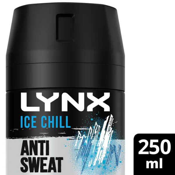 Lynx antiperspirant deodorant ve spreji, XXL Ice Chill 250ml