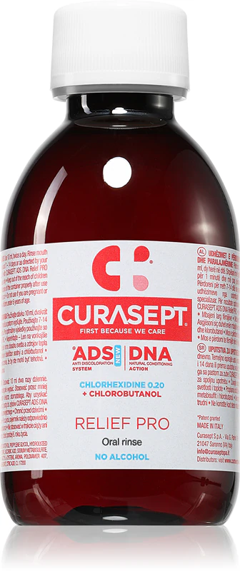 Enxaguante bucal Curasept ADS DNA Relief Pro