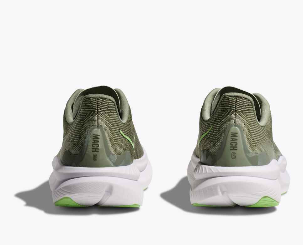 HOKA Mach 6 Liquen forestal / Manzana ácida