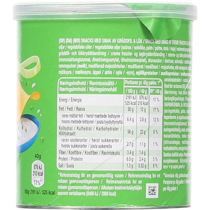 Pringles Pringles 40 g Crème fraîche och lök