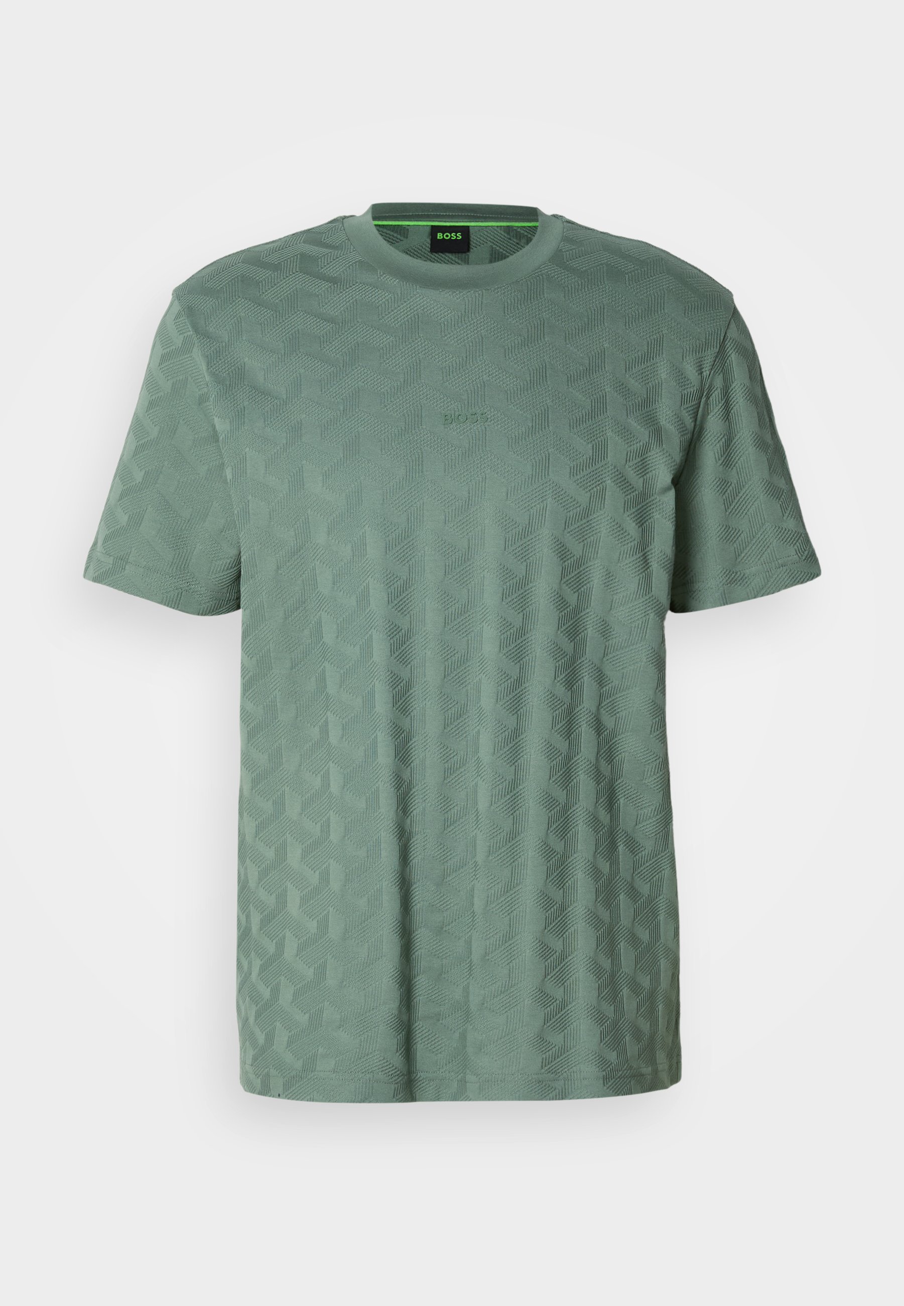 T-shirt basique BOSS MIRROR ARTWORK - vert clair